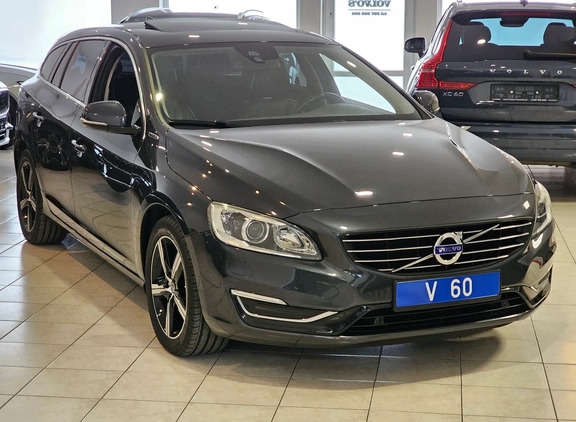 Volvo V60 cena 79900 przebieg: 231000, rok produkcji 2014 z Jeziorany małe 562